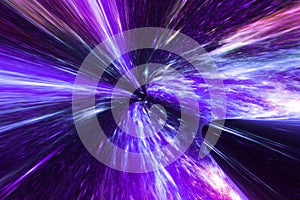 Space warp wallpaper