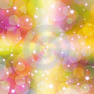 Abstract sparkle colorful background