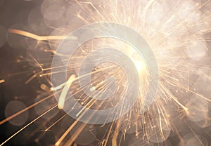 Abstract  Sparkler Blur Background