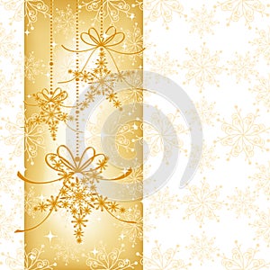 Abstract sparkling Christmas seamless pattern