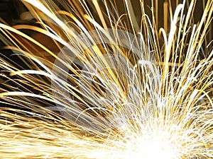 Abstract sparks background