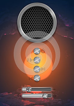 Abstract Speaker Concept Design