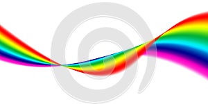 Abstract spectrum background white photo