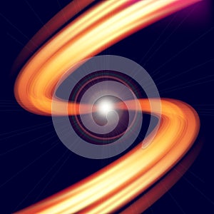 Abstract speed line of fire background.