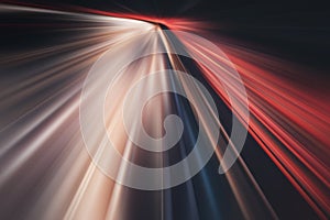 Abstract speed motion blurred light background