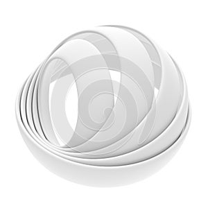 Abstract Sphere Background. Minimalistic Graphic Design