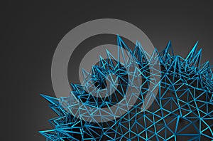 Abstract Sphere with Chaotic Structure