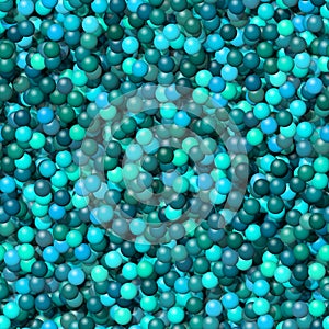 Abstract spheres background generated