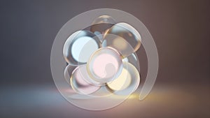 Abstract Spheres Composition