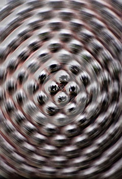 Abstract spinning background
