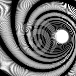 Abstract spiral