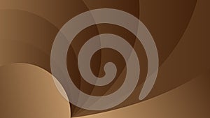 Abstract spiral brown gradient with classic pattern elements