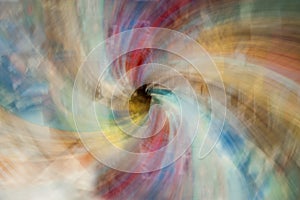Abstract spiral colorful background