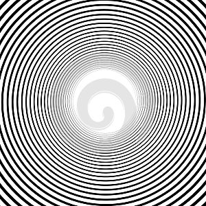 Abstract spiral element. Twirl, swirl, whorl shape.