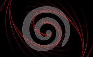 Abstract Spiral Fire Effect Background vector