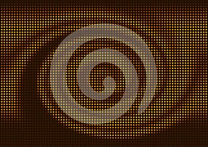 Abstract spiral mosaic backgroun