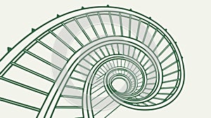 Abstract Spiral Pattern, Dynamic Swirl Design, vector design Generative AI