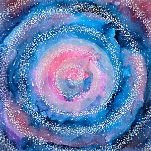abstract spiral universe background wallpaper spiritual mind mental health holistic imagine inspiring healing art watercolor