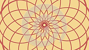 Abstract Spiral Web Pattern Vector, Intricate Geometric Design, vector design Generative AI