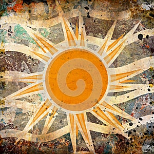 Abstract spirutal shape