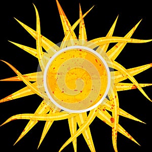 Abstract spirutal shape