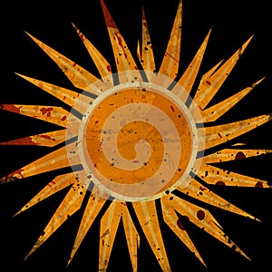 Abstract spirutal shape