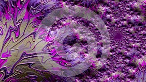 Abstract splash of colors with purple multiple motion background