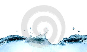 Abstract Splashing Water