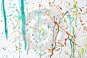 Abstract Splats and Drips