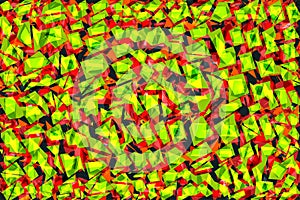 Abstract splinters background