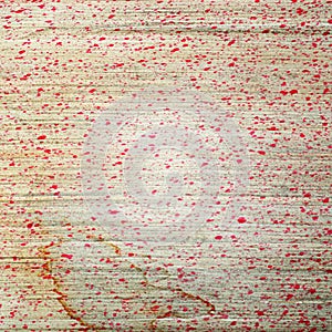 Abstract spotted red dirty grunge paper background.