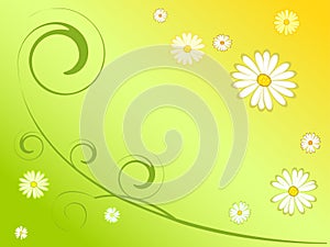 Abstract spring background