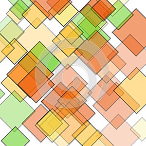 Abstract square colorful background