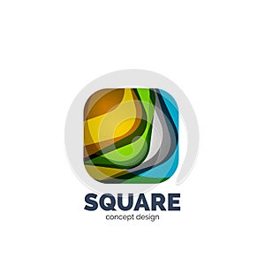 Abstract square logo