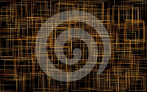 Abstract square plexus - - vector illustration