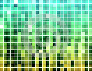 Abstract square tiled mosaic background