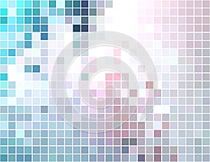 Abstract square tiled mosaic background