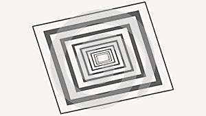 Abstract Squares Pattern Vector, Optical Illusion Geometric Design, vector design Generative AI