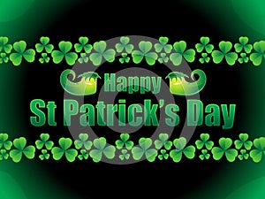 Abstract st patrick background