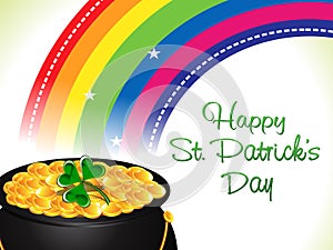 Abstract st patrick background
