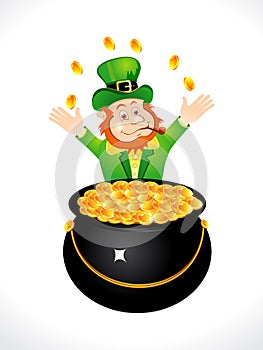 Abstract st patrick day background