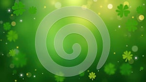 Abstract st patricks day background card with copy space