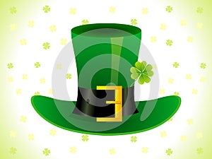 Abstract st patricks day card
