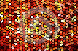 Abstract stained glass background