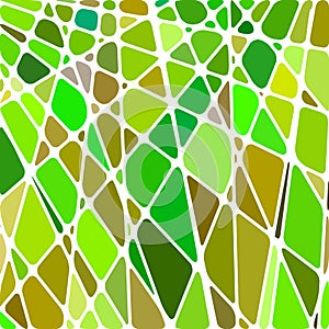 Abstract stained-glass mosaic background