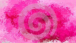 Abstract stained pattern rectangle background hot pink rose magenta burgundy fuchsia color - modern painting art - waterco