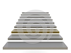 Abstract stairs background