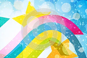 Abstract star background and wallpaper