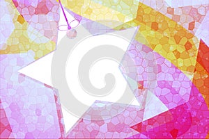 Abstract star background and wallpaper