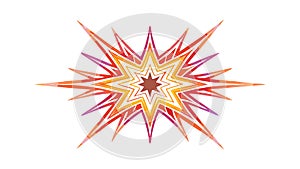 Abstract Starburst Exploding Lines Dynamic Energy Vector, vector design Generative AI